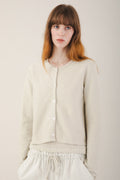 Surface Cardigan in Oyster