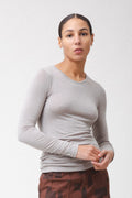The Cashmodal Tee in Parchment
