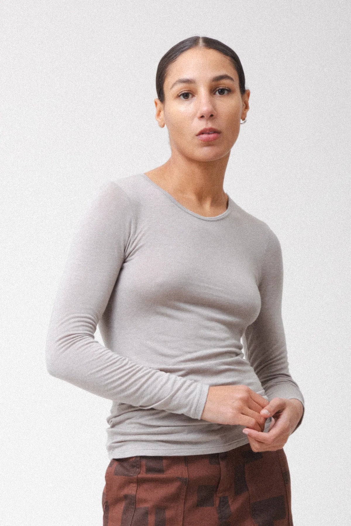 The Cashmodal Tee in Parchment