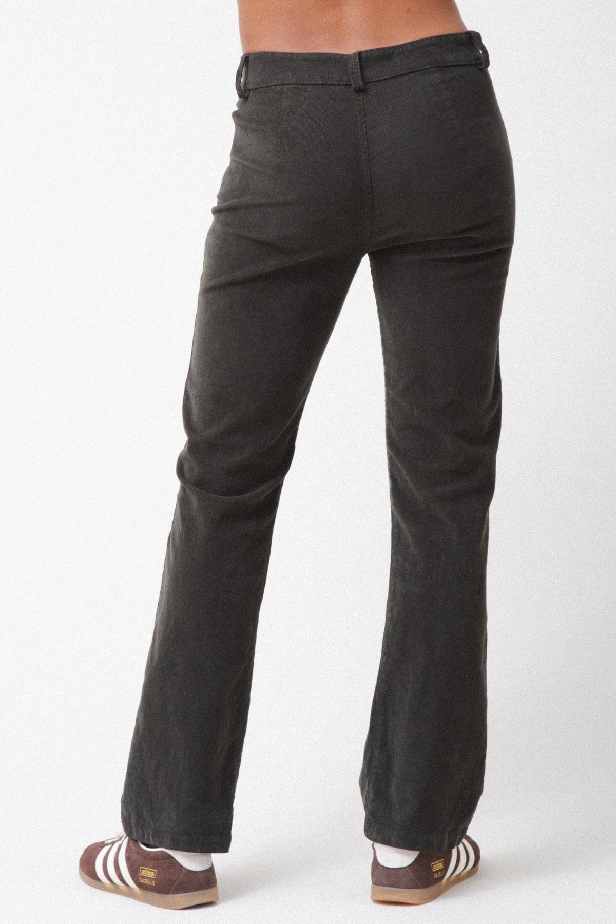 Long Get Smart Pant in Dark Olive