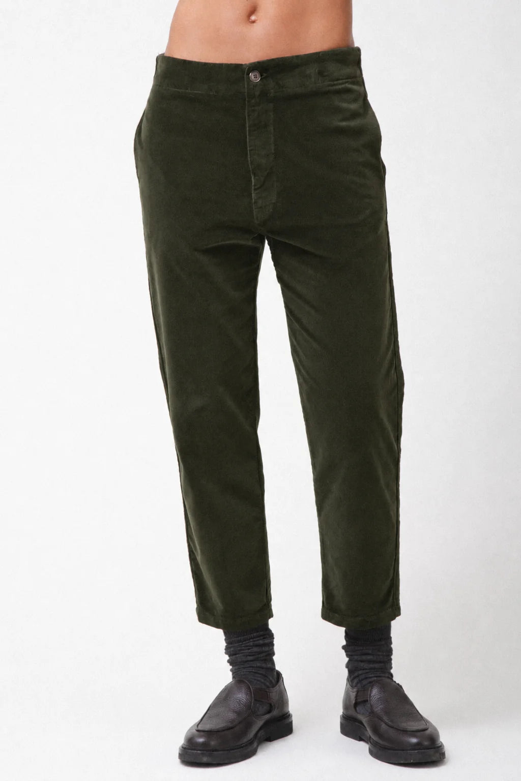 Nightfall Trouser in Dark Olive