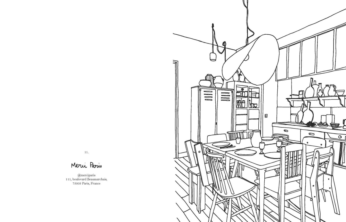 Zoé de Las Cases Chez Moi Colouring Book