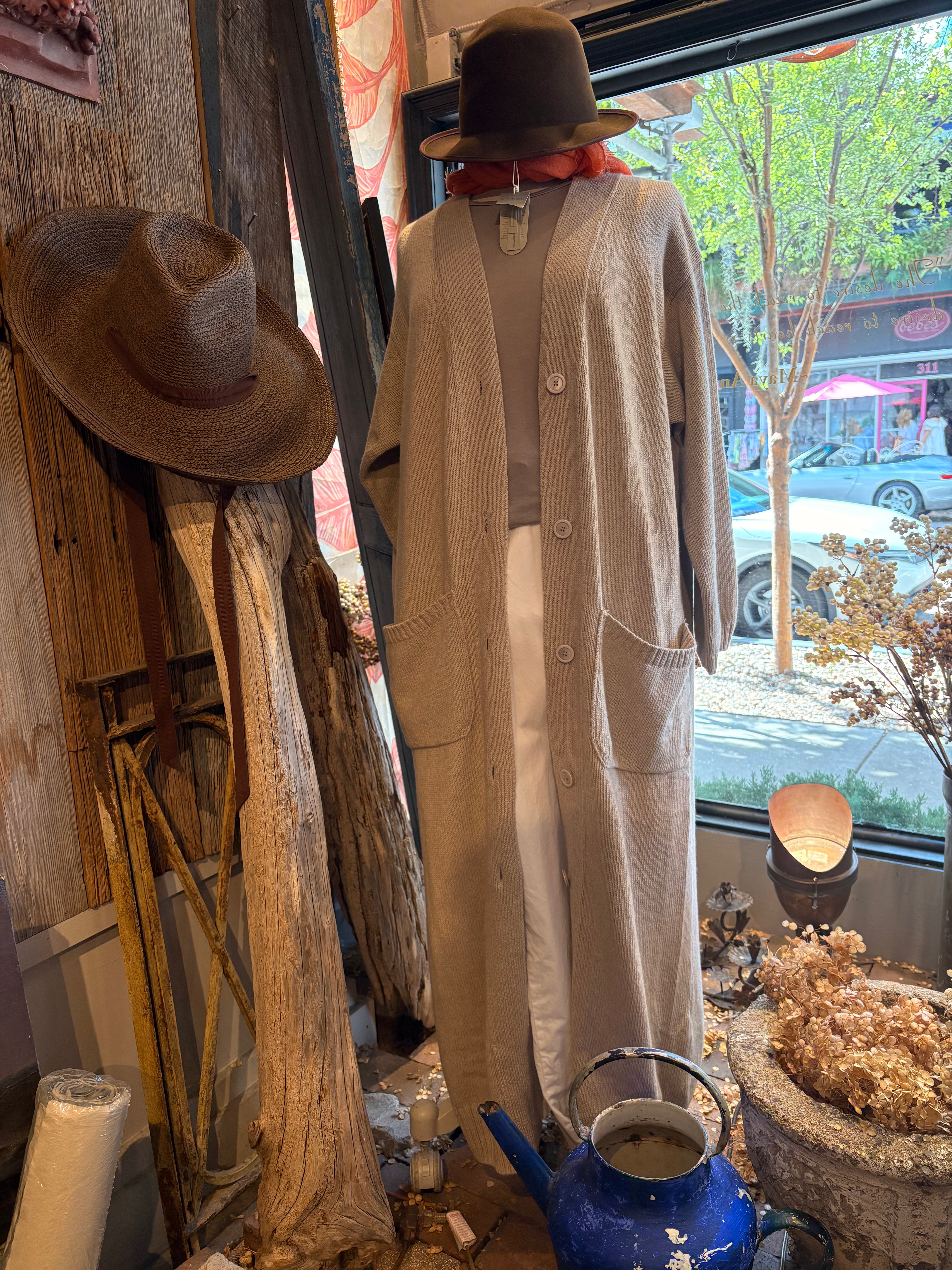 Maxi Cardigan in Oatmeal