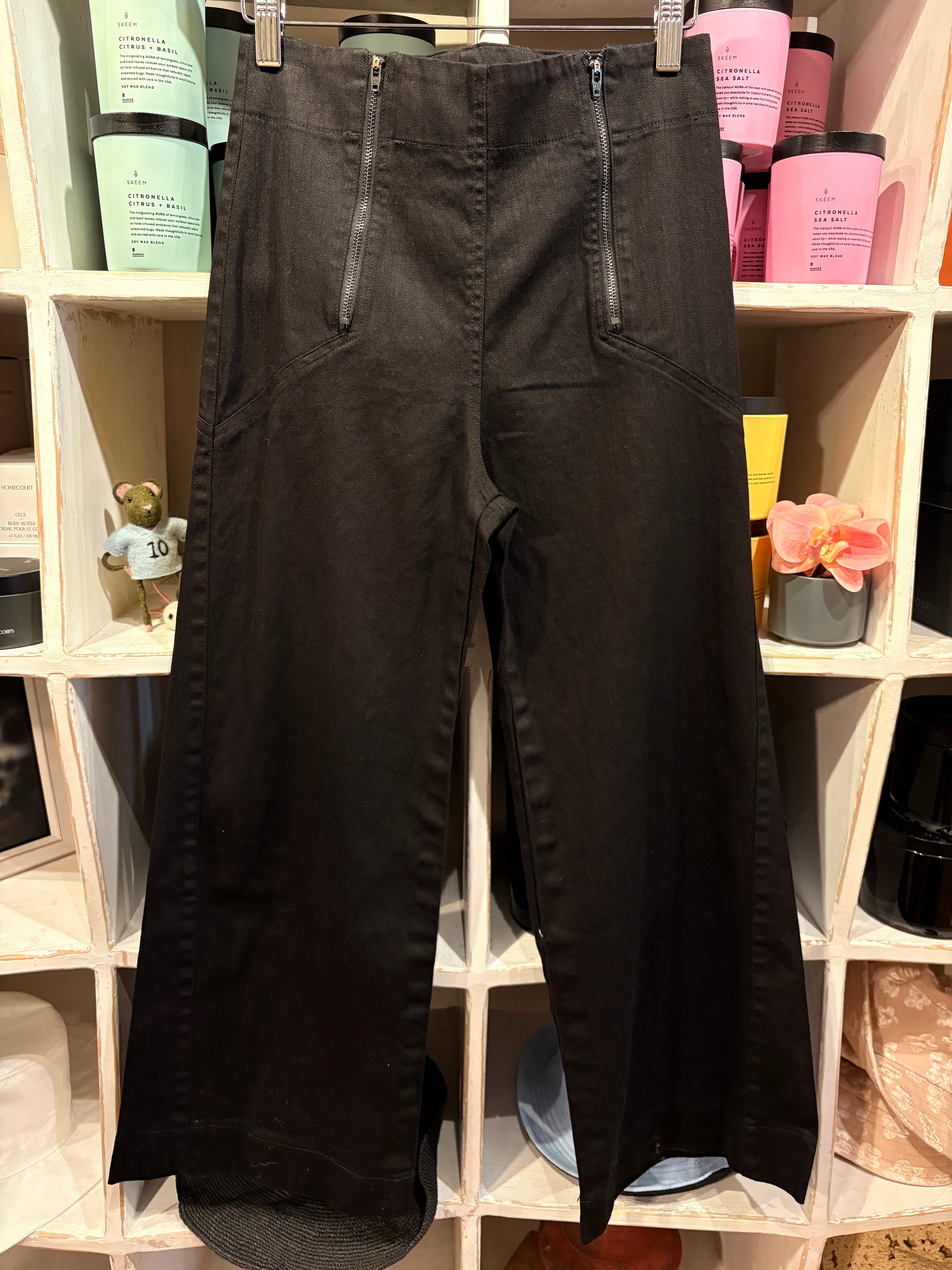 Zip Knack Pant - Black