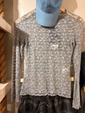 Flower Lace T-Shirt