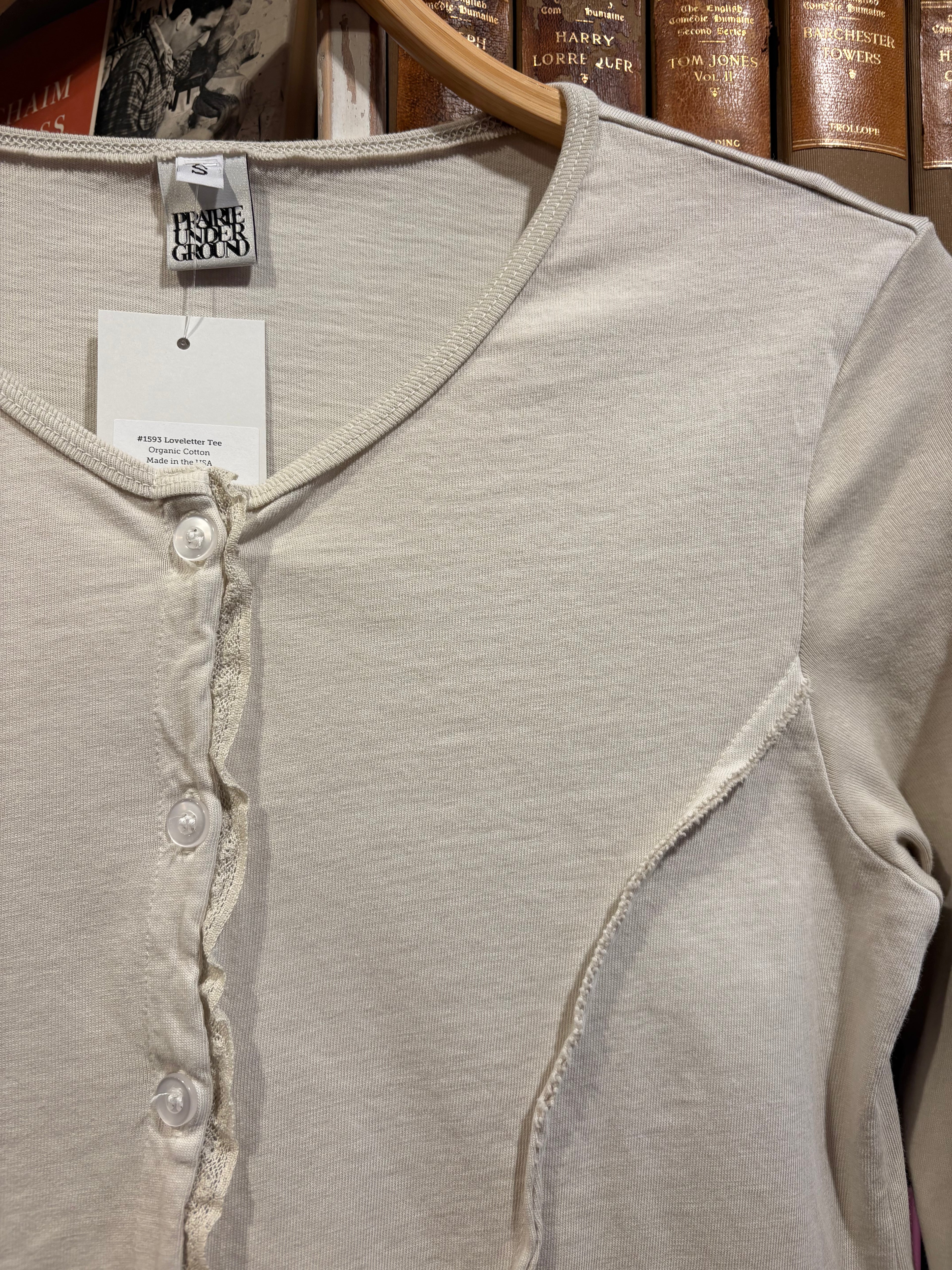 Loveletter Tee - Oyster