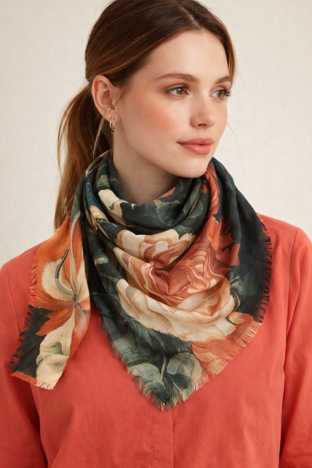POPPY LARGE BANDANA