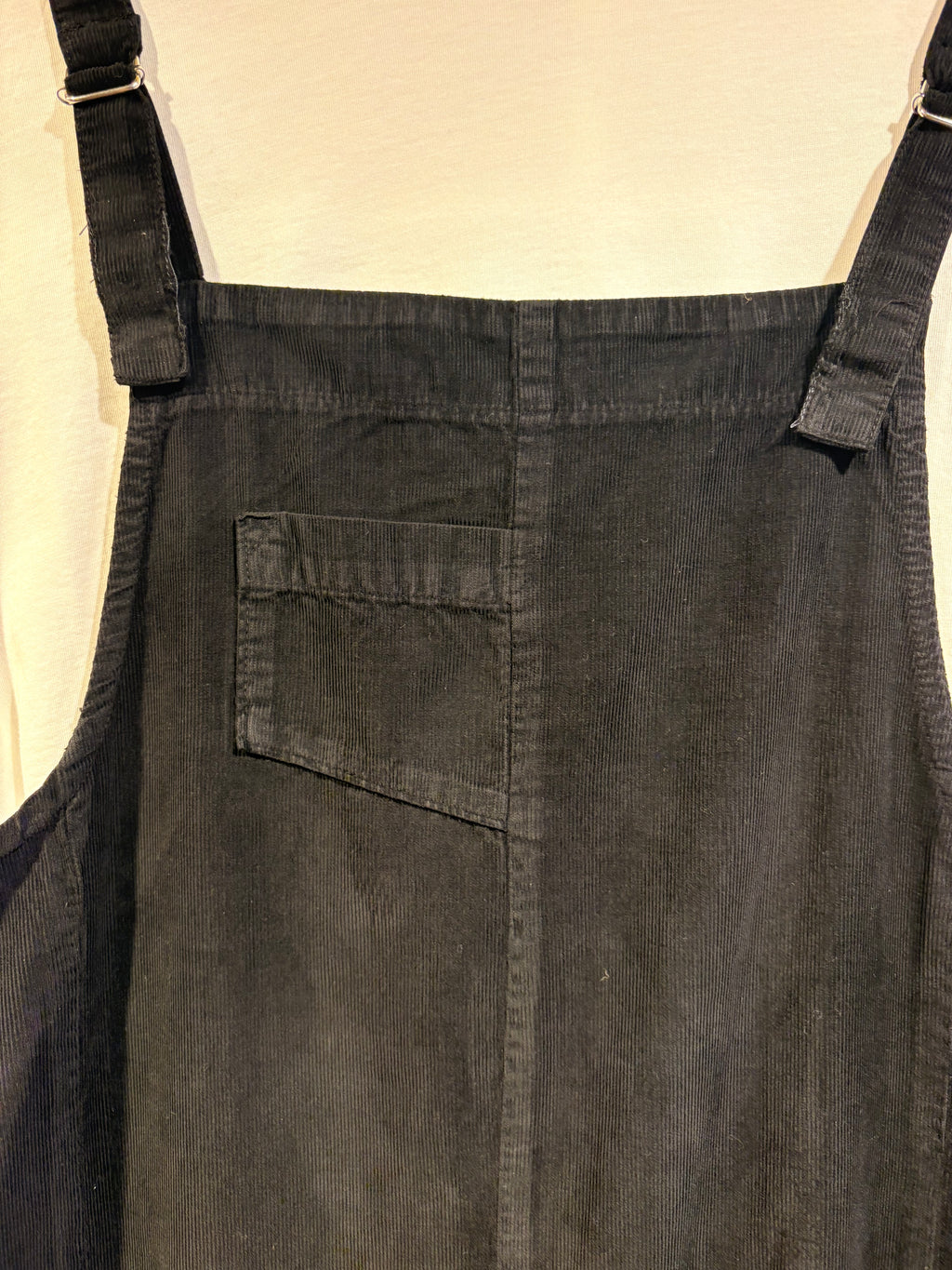 Corduroy Jumpsuit in Black