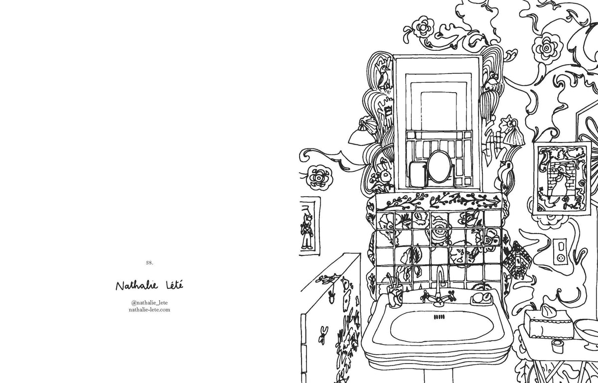 Zoé de Las Cases Chez Moi Colouring Book