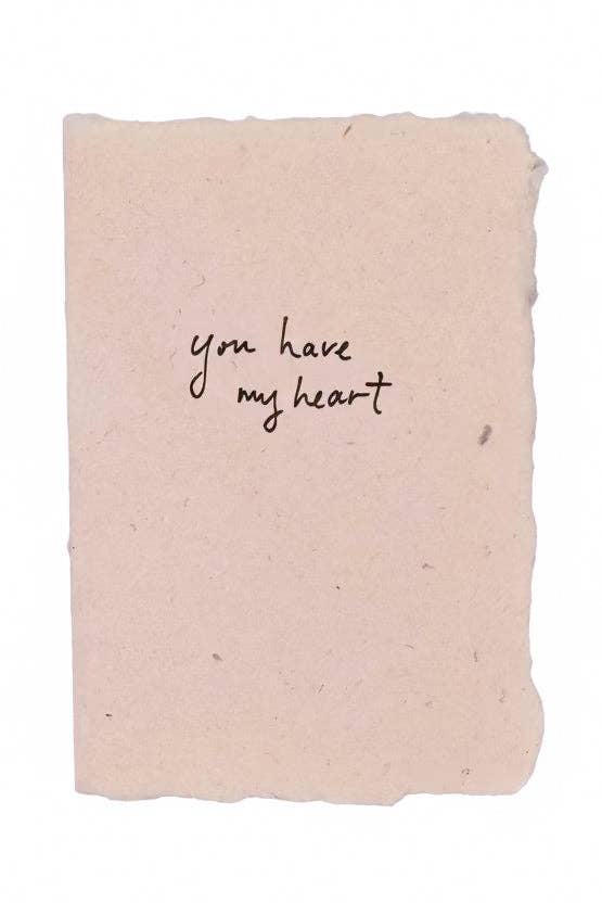 You Have My Heart Card