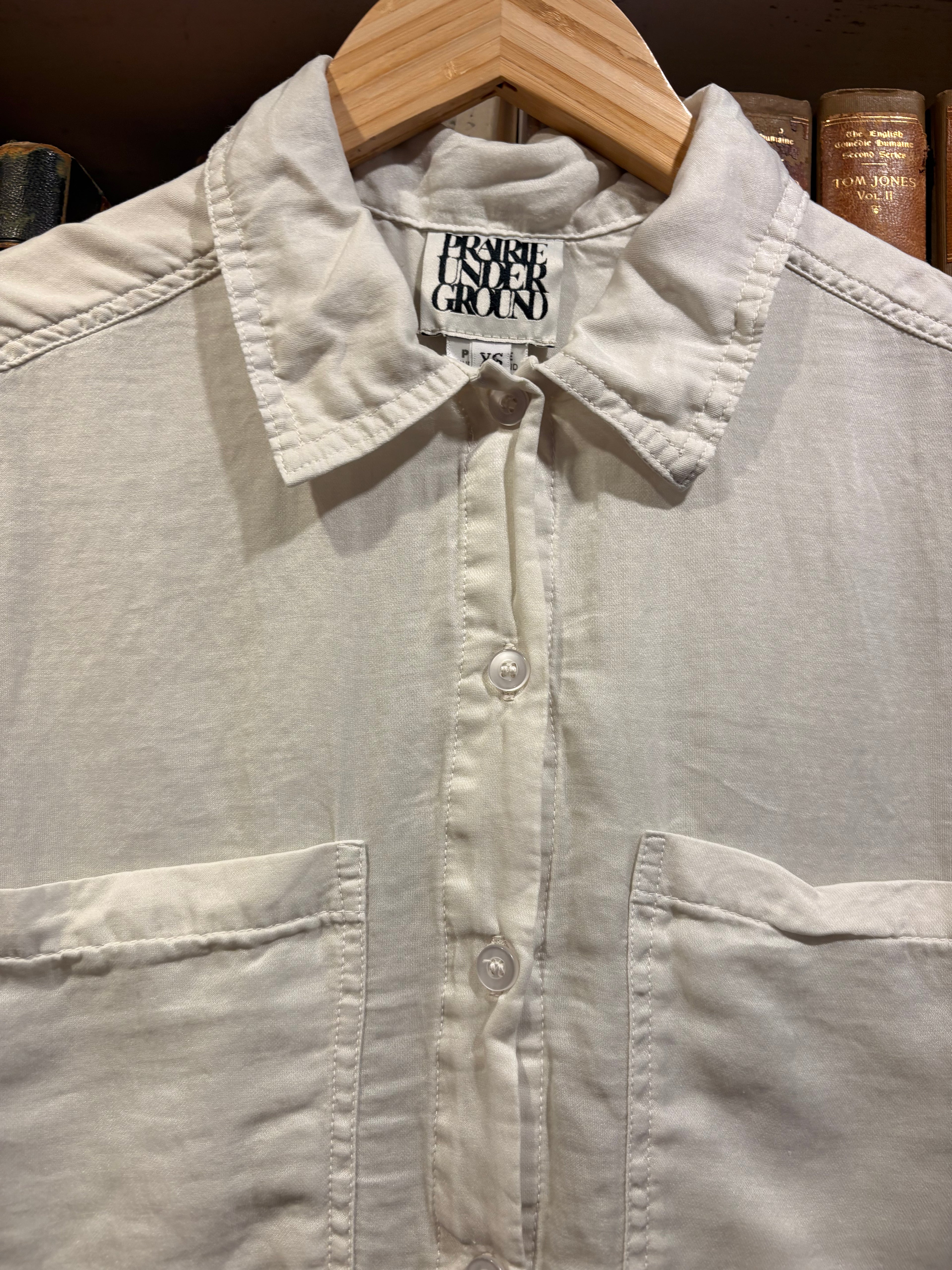 Whispering Silk Shirt - Oyster