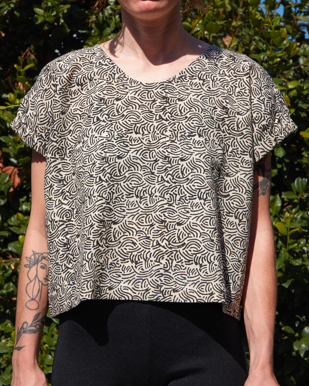 Zélia Top Black Vibe
