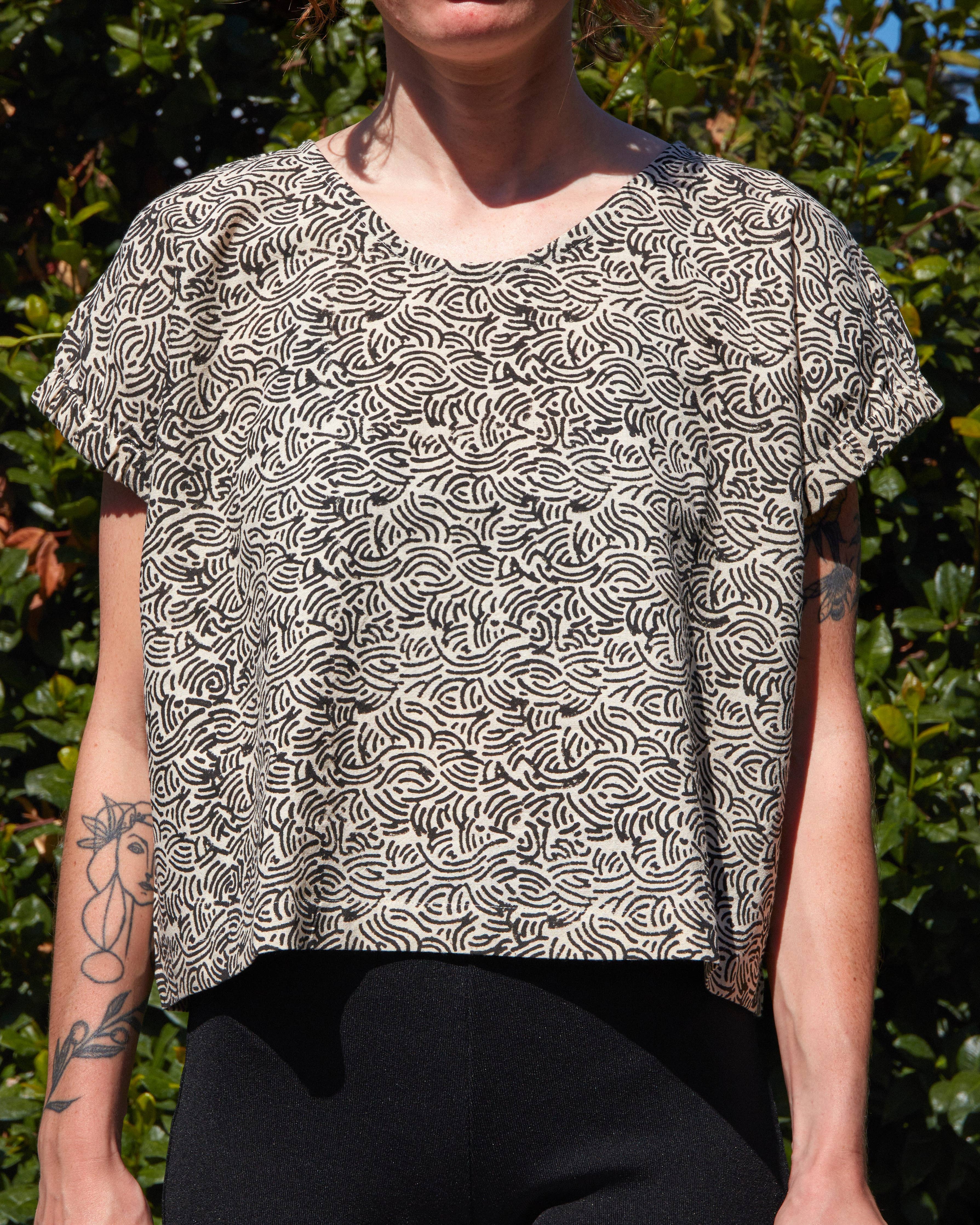 Zélia Top Black Vibe
