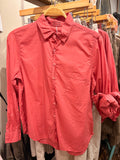 Crooked Pocket Shirt- Salmon