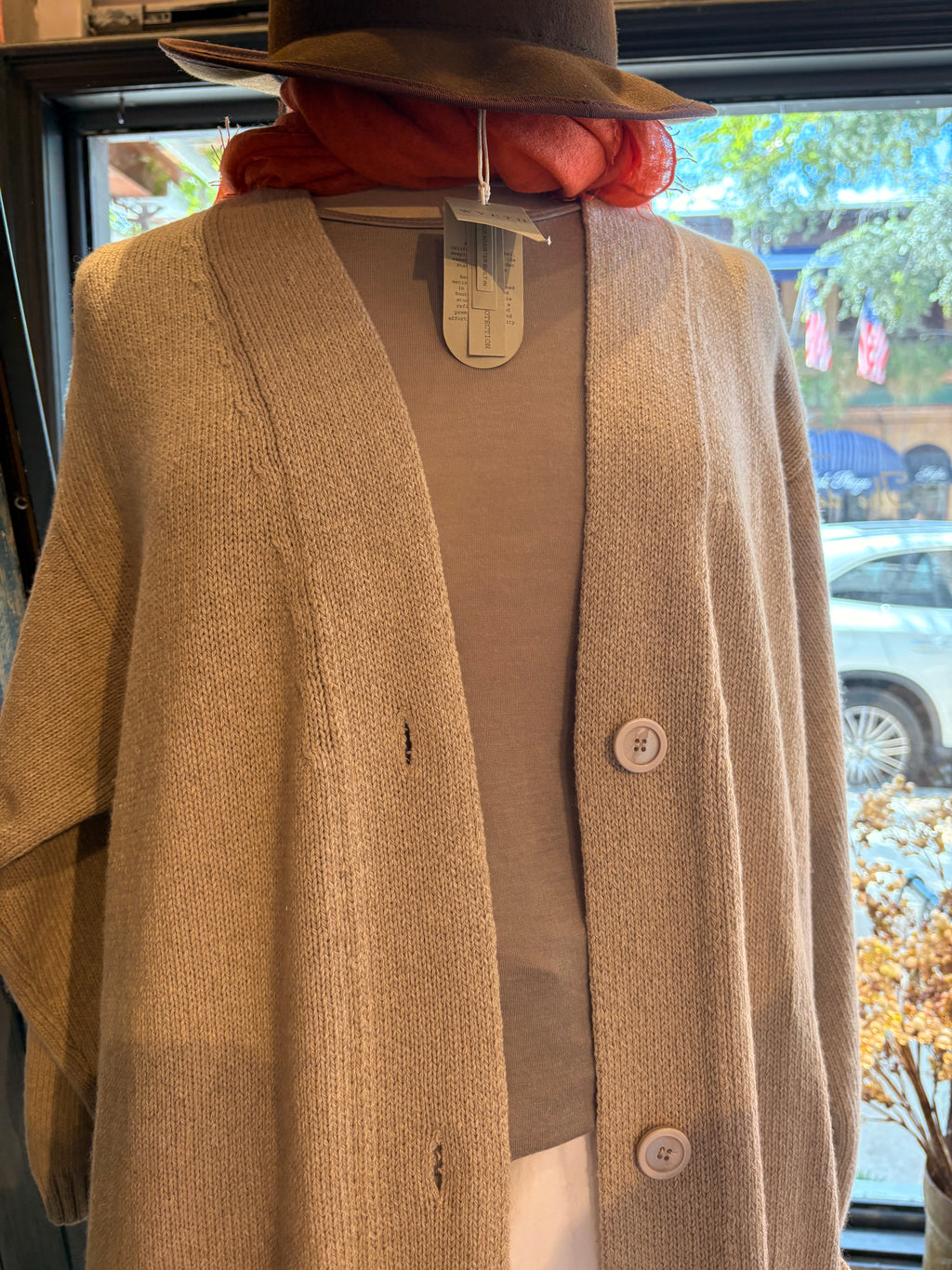 Maxi Cardigan in Oatmeal