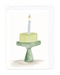 Green Cake Birthday