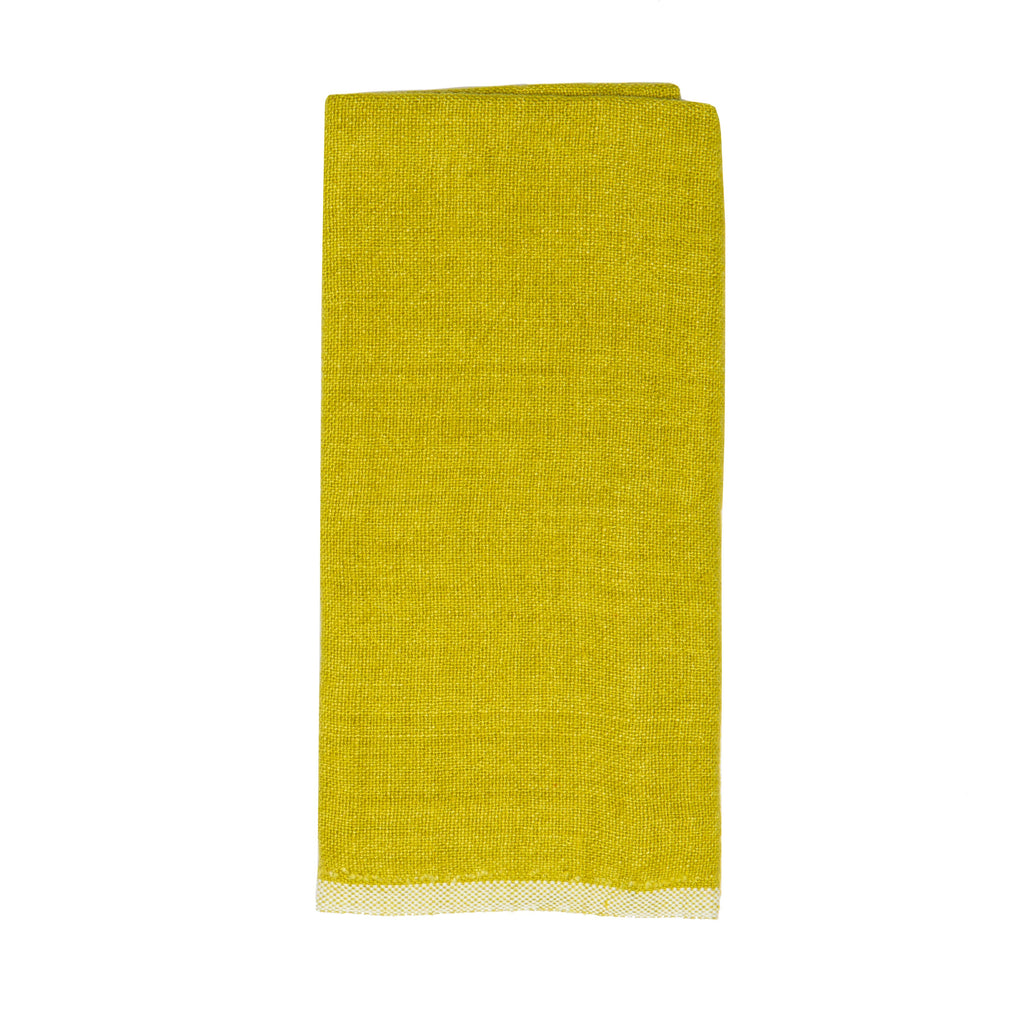 Lime Linen Tea Towels 20x30 - Set of 2