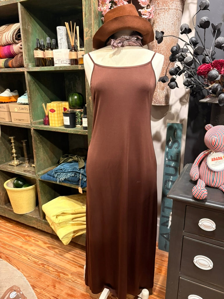 Camisole Dress - Brown