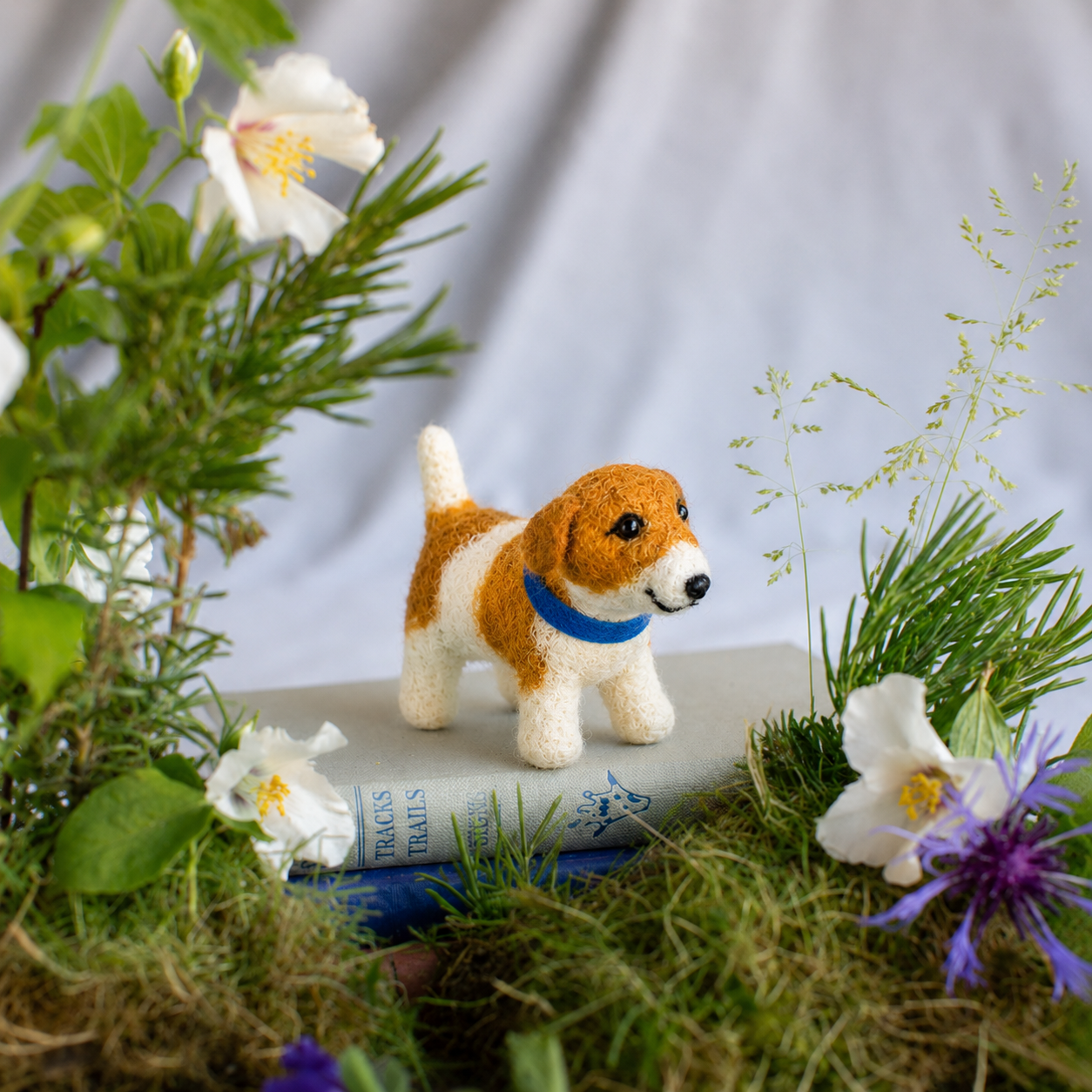 Felt Jack Russell Dog