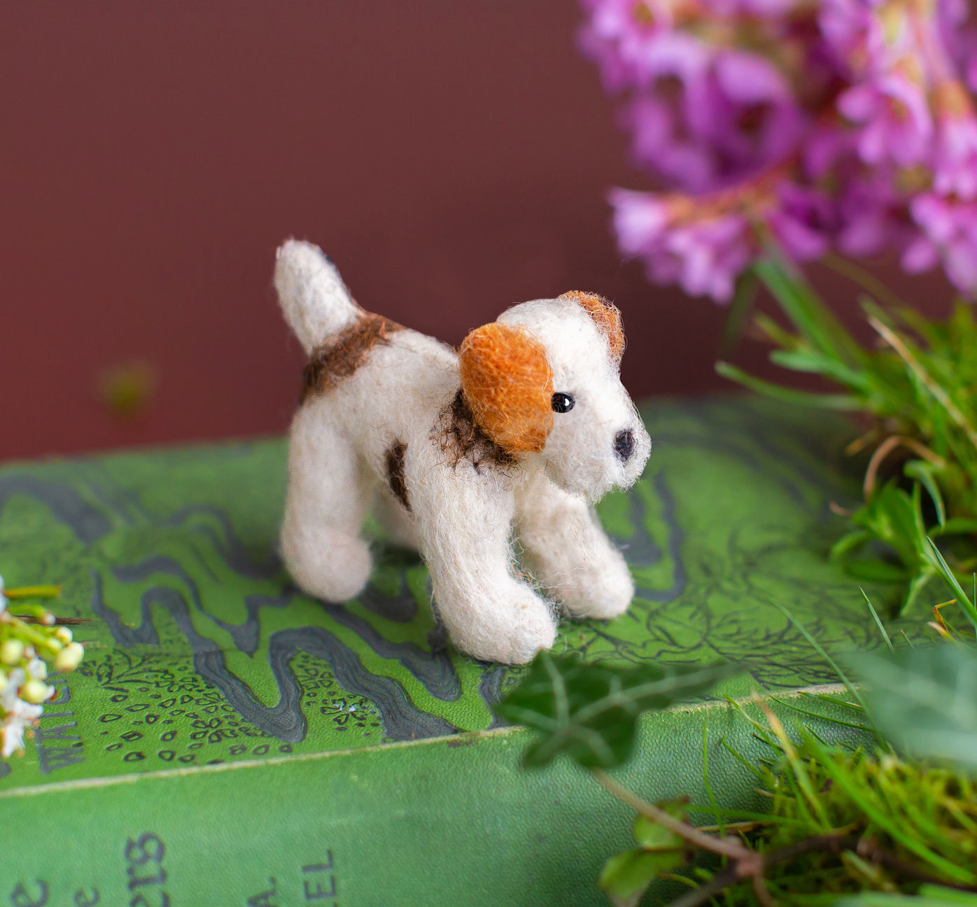 Felt Terrier Dog