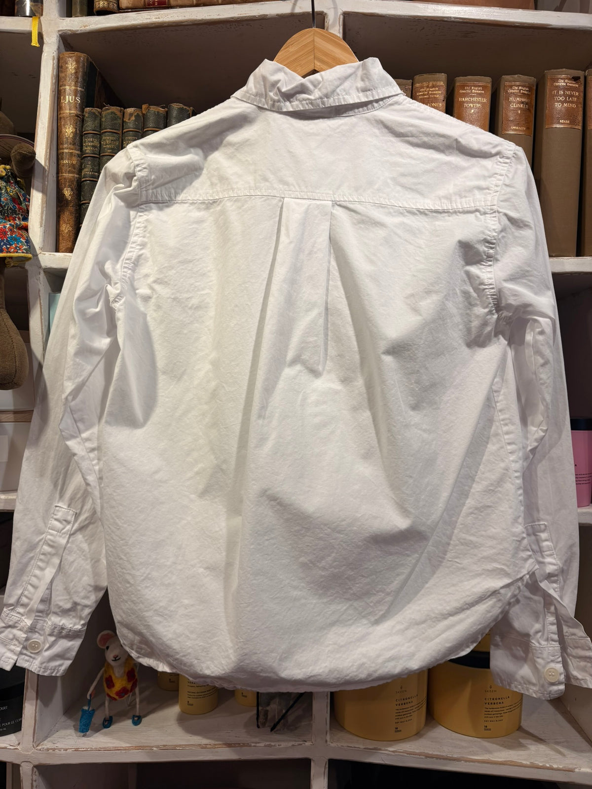 Hadley Heavy Cotton Shirt in White