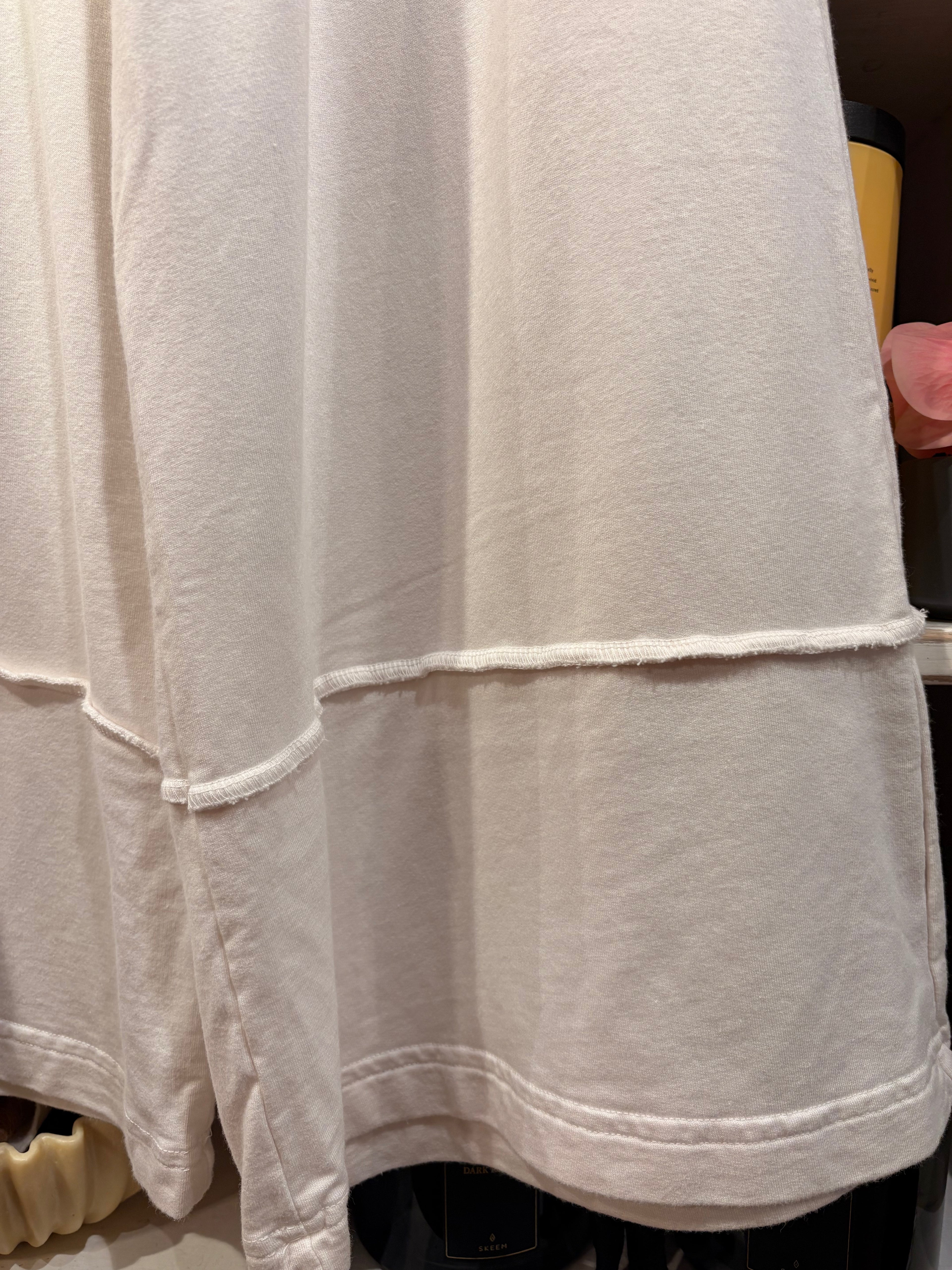 Crop Full Pant - Cream