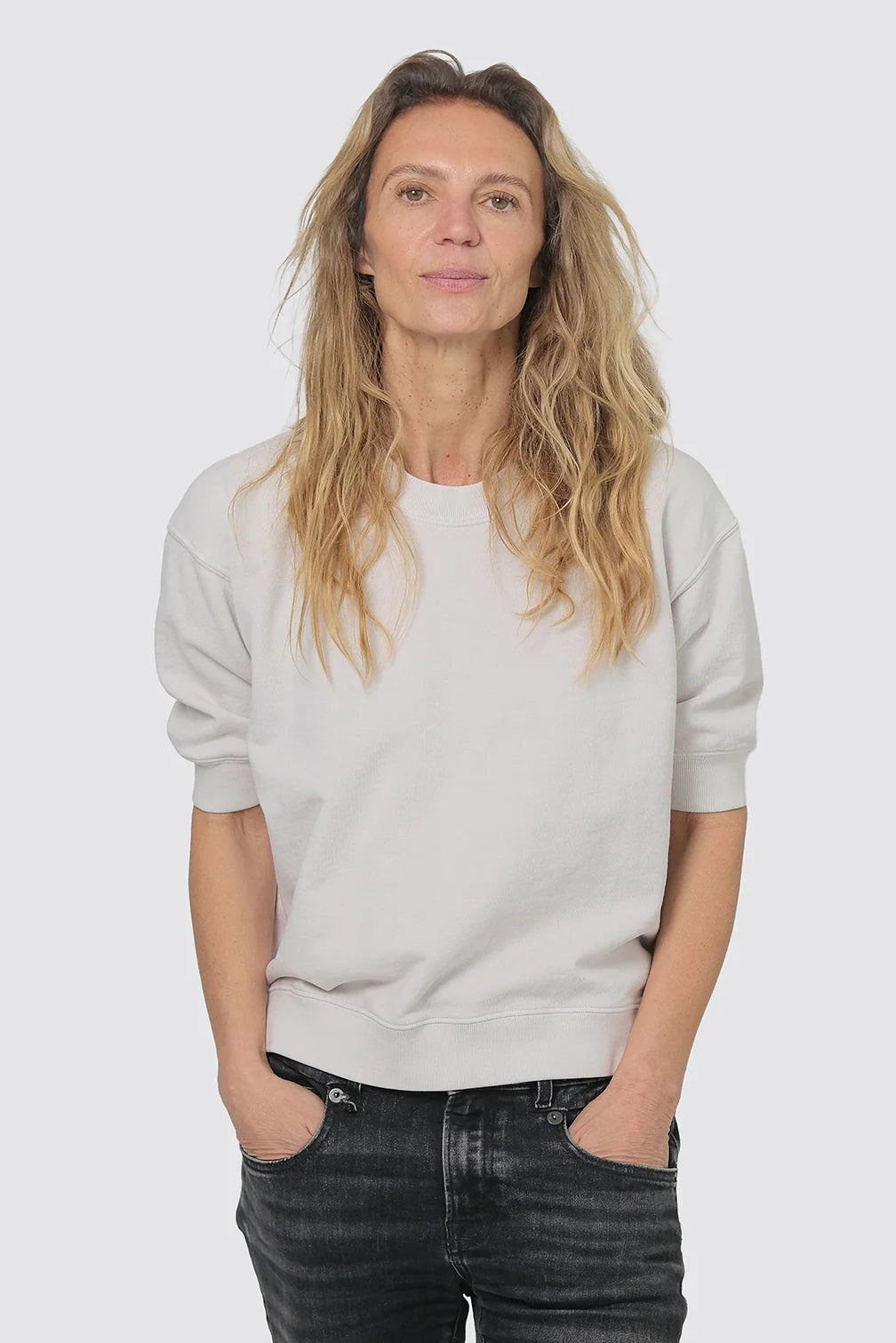 Shrunk Sweatshirt - Chalk