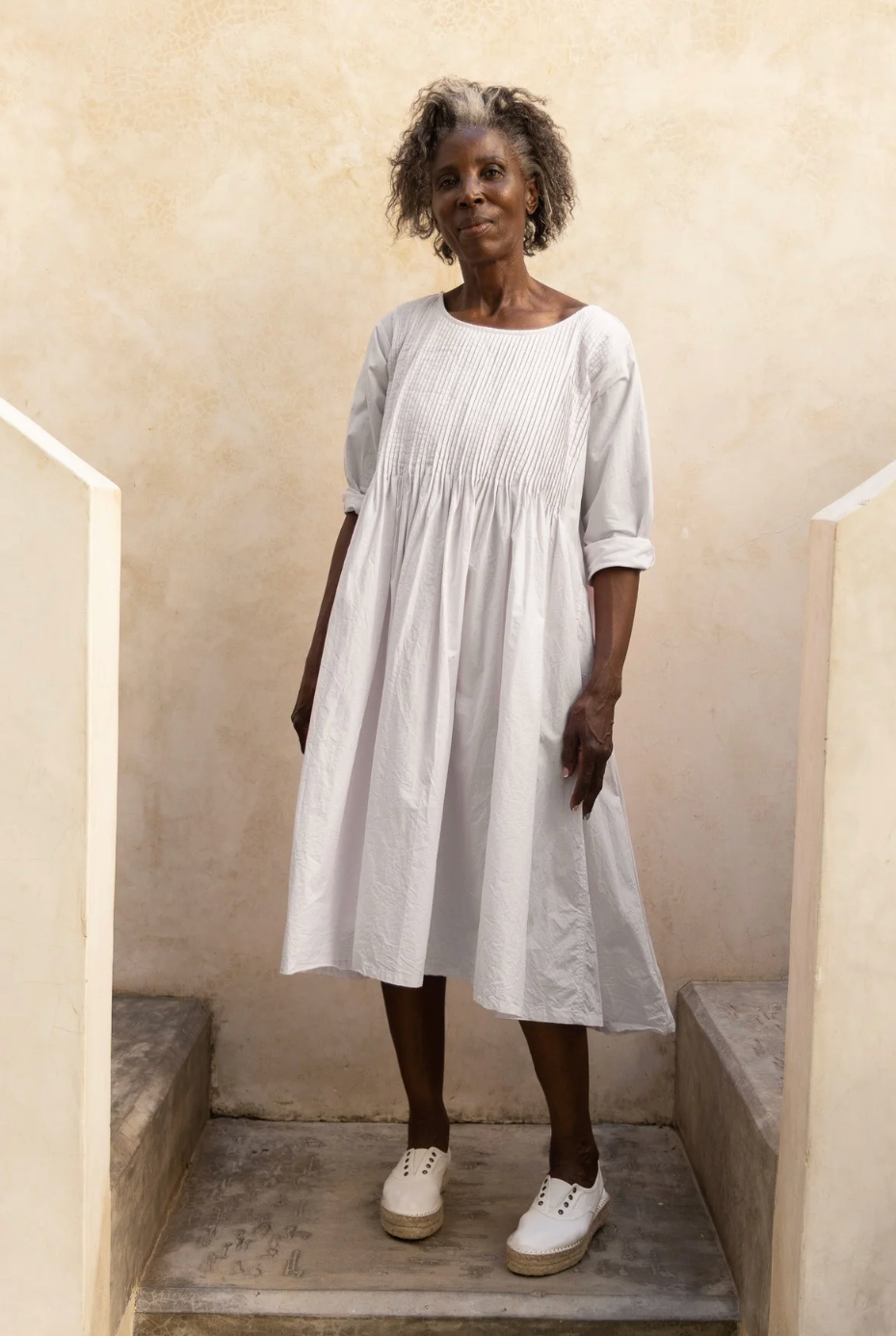 Asili Dress - White