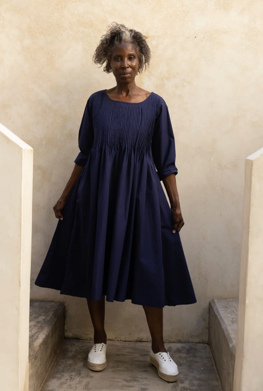 Asili Dress - Indigo