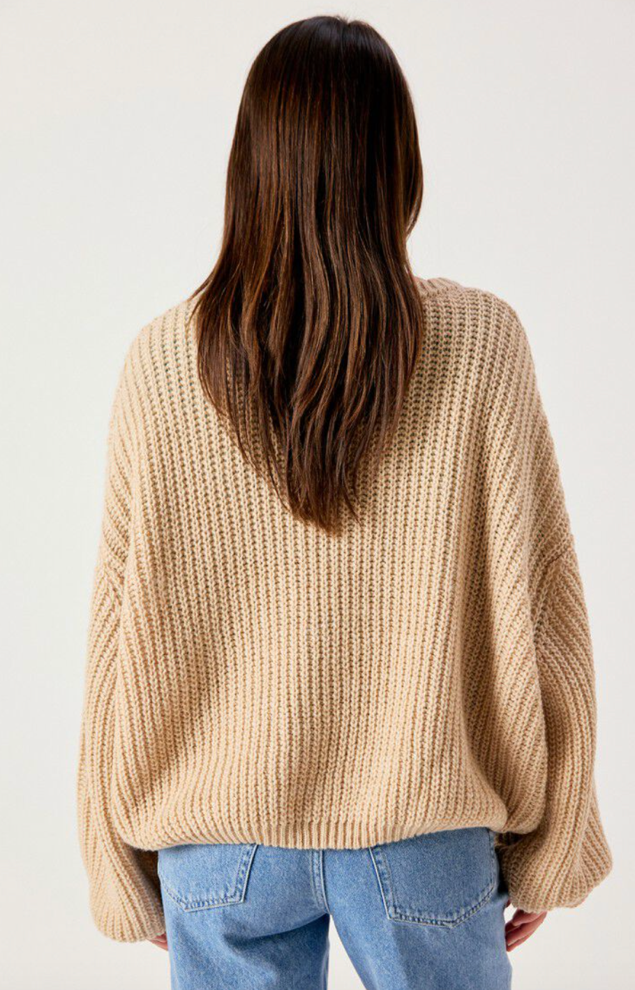 Alpaca blend Sweater - Beige
