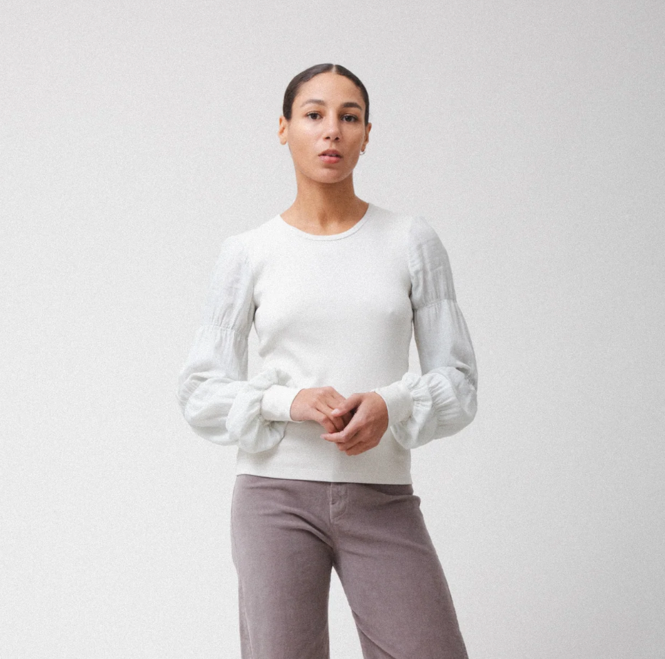 The New Regency Tee in Oyster