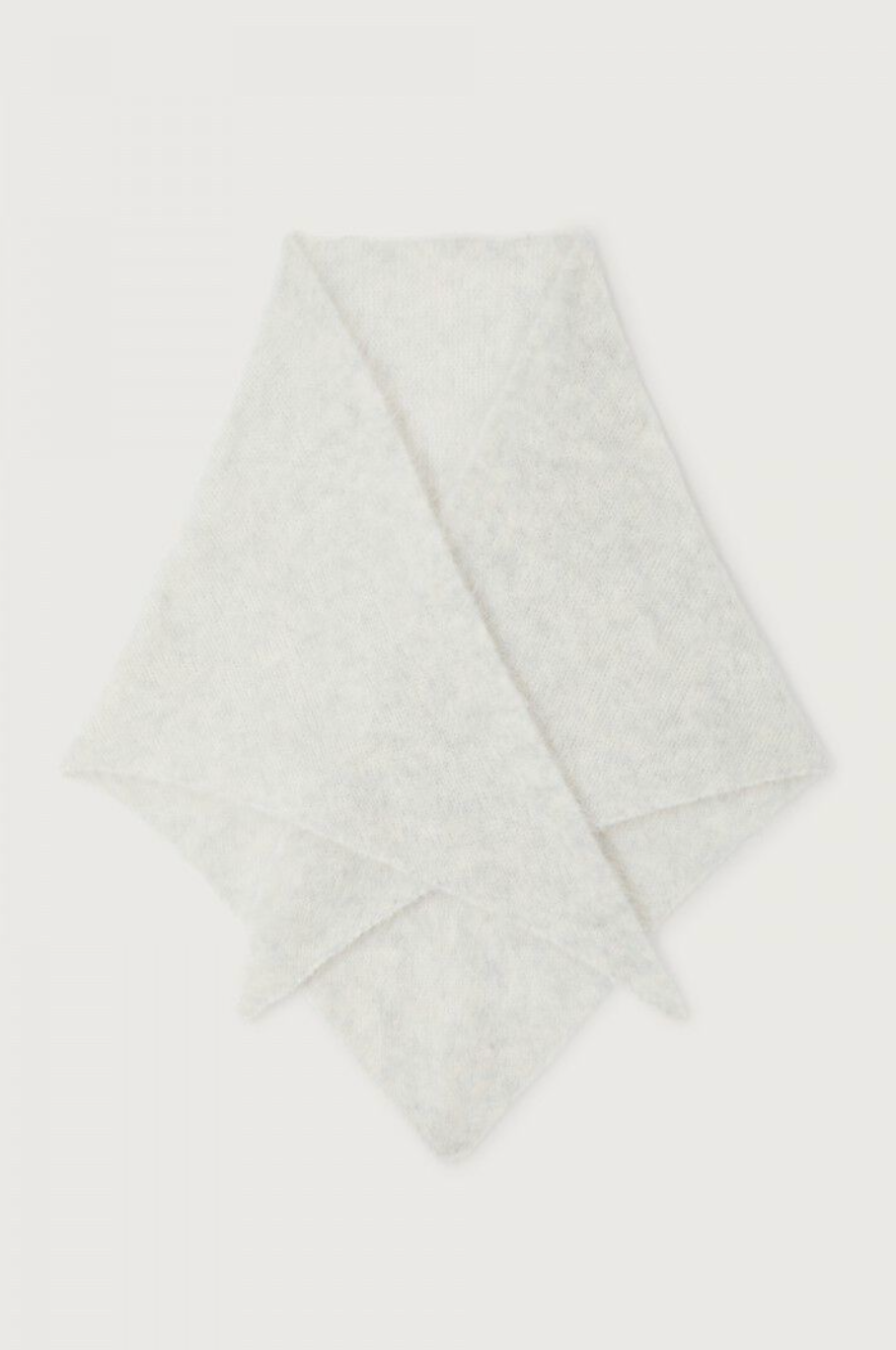 Alpaca Knit Scarf - Polar