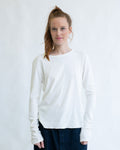 Maglietta Long Sleeve Tee - White