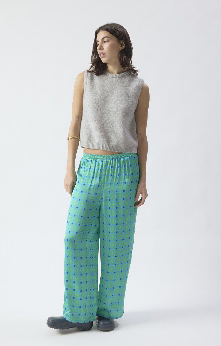 Wool Sleeveless Jumper - Light Grey