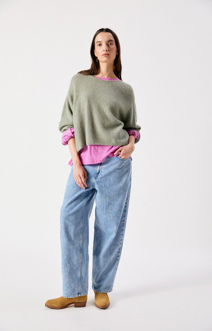 Wool Sweater Jumper - Khaki