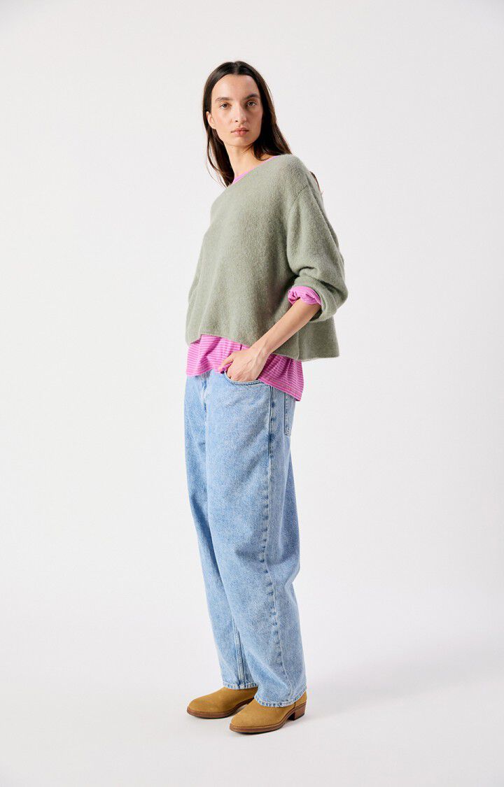 Wool Sweater Jumper - Khaki