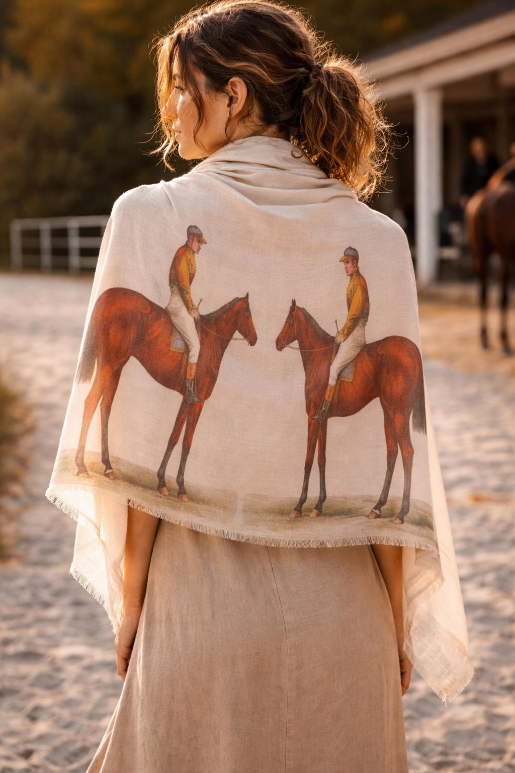 Jockey Cashmere/Silk Scarf