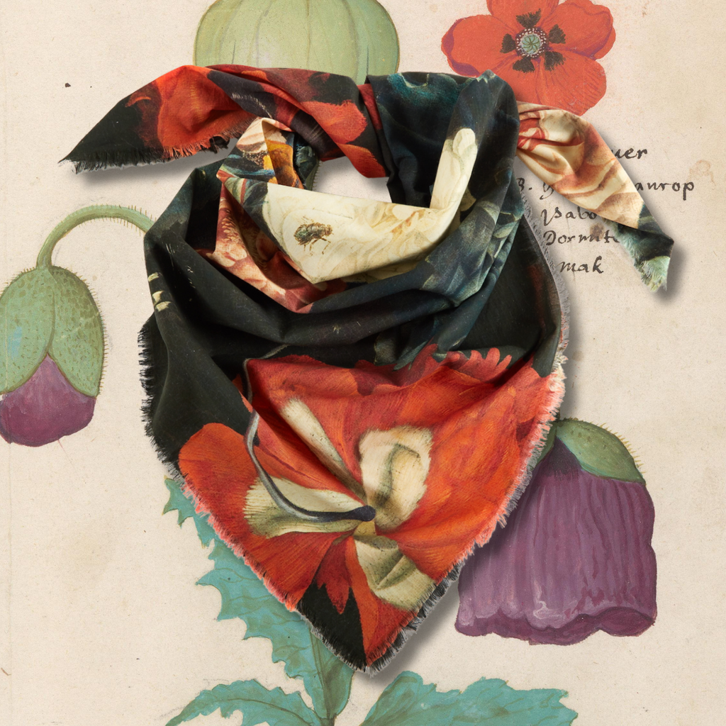 POPPY LARGE BANDANA