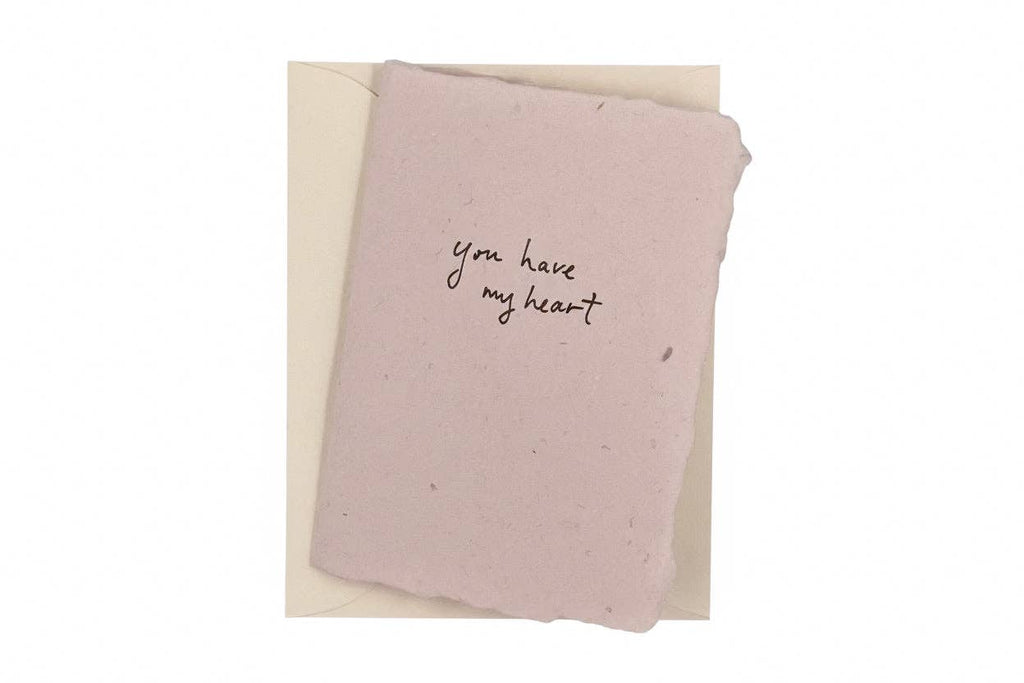 You Have My Heart Card