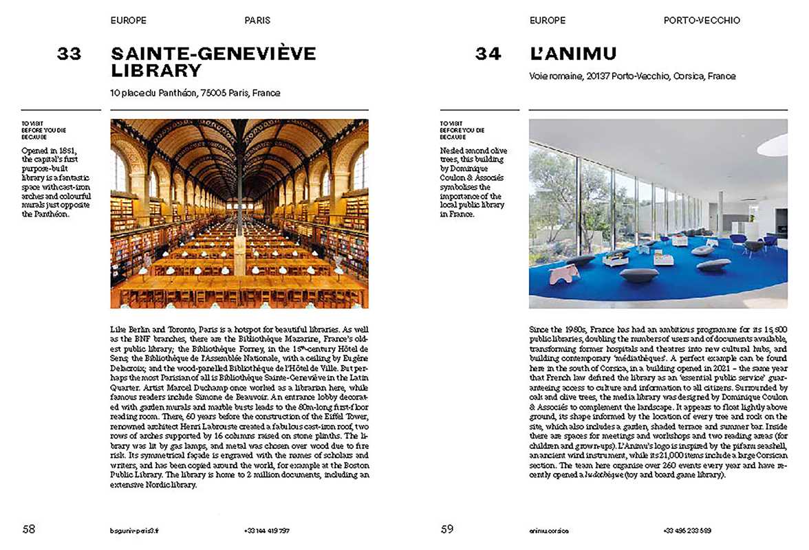 150 Libraries You Need to Visit Before You Die by Léa Teuscher