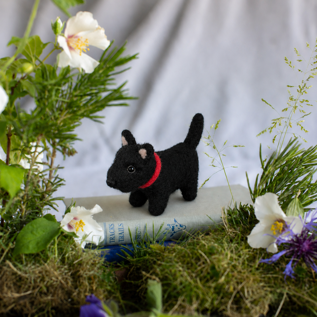 Felt Scottie Dog