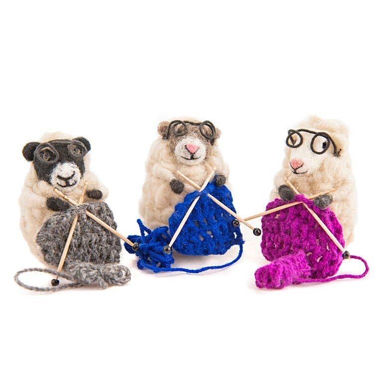 Knitting Sheep
