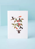 Hummingbirds Greeting Card