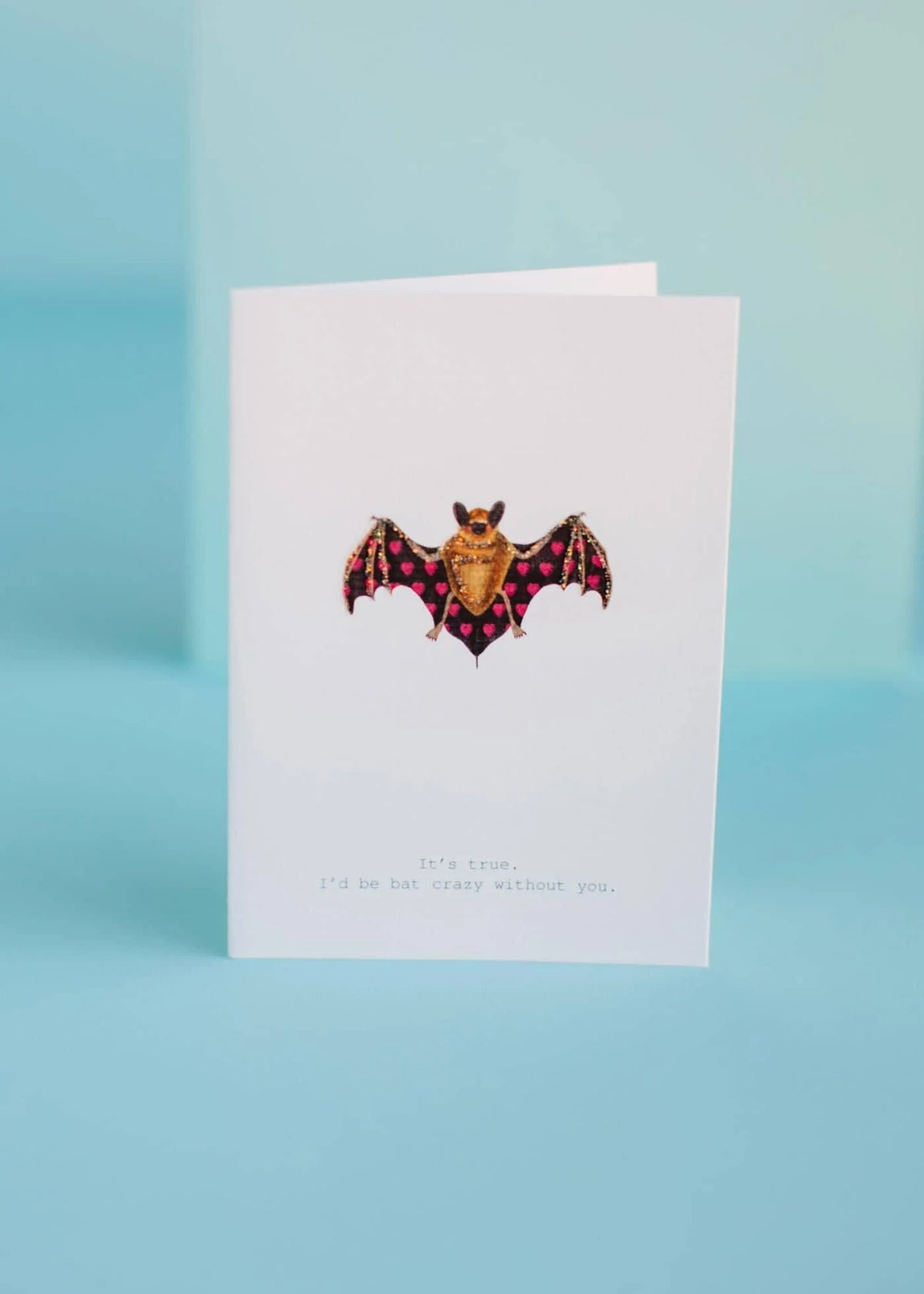 Bat Crazy Without You Greeting Card